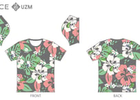 UZM バックポケットTシャツ（アロハＢ）