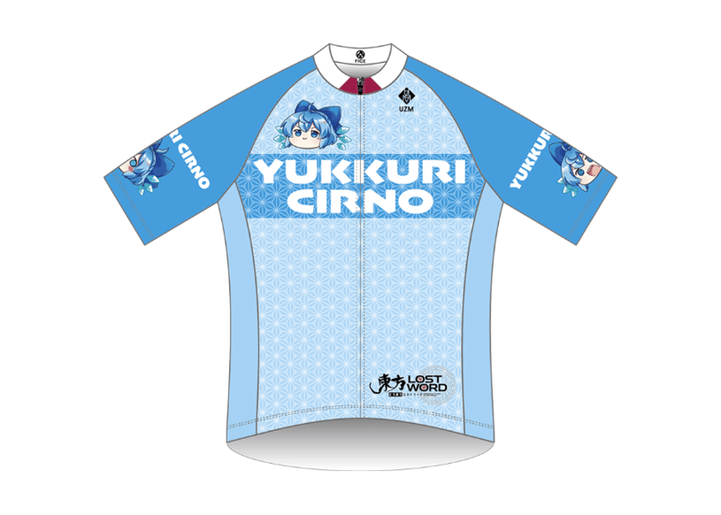 東方LostWord サイクルジャージ ゆっくりチルノ | UZM STORE