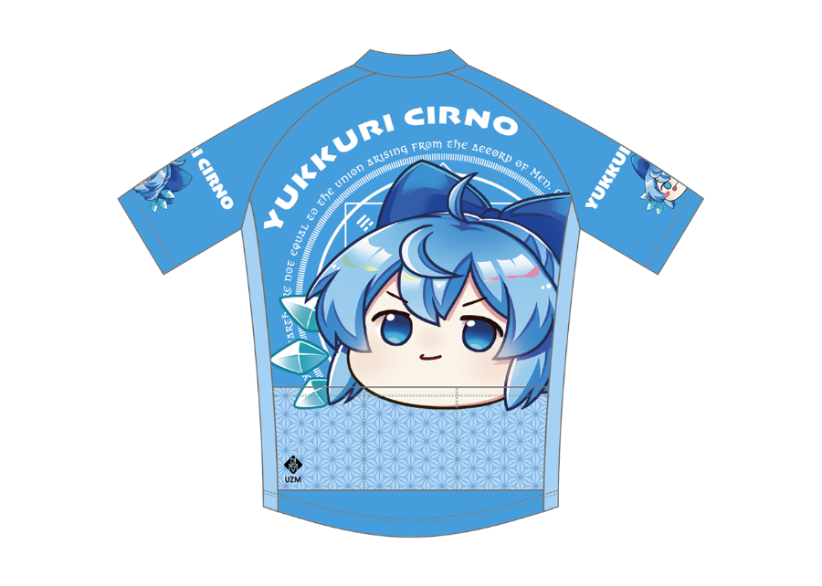 東方LostWord サイクルジャージ ゆっくりチルノ | UZM STORE