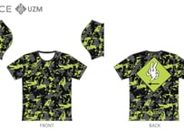 UZM バックポケットTシャツ（カモ柄Ｂ）