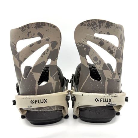 【超美品】FLUX フラックス スノーボード ビンディング DS M ベースプレート&ビス付き / #10199