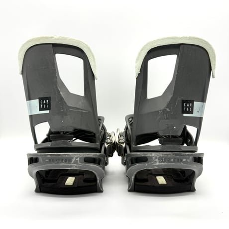 【美品】BURTON バートン CARTEL カーテル スノーボード ビンディング S ベースプレート&ビス付き / #10109
