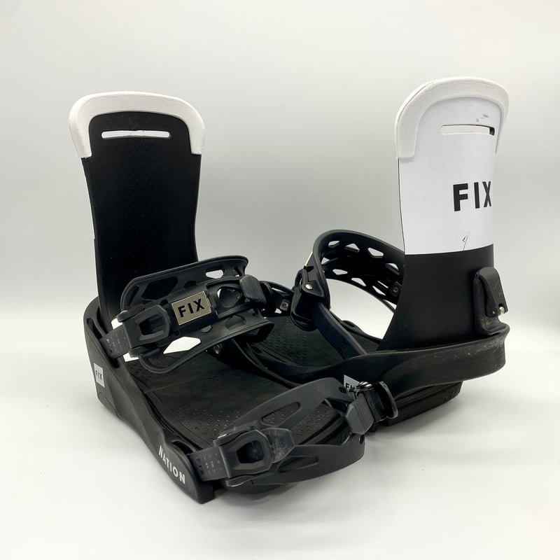 美品】FIX NATION フィックススノーボード ビンディング S 