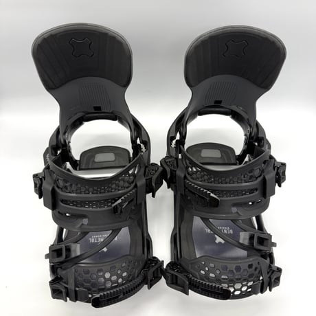 【ほぼ未使用レベル】BENTMETAL ベントメタル スーパーマチック スノーボード ビンディング L ベースプレート&ビス付き / #10177