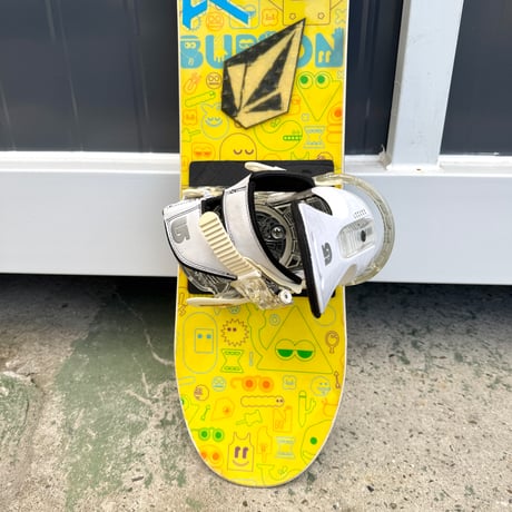 【良品】BURTON バートン アフタースクール AFTER SCHOOL キッズ スノーボード＆ビンディング セット 100cm  #20032