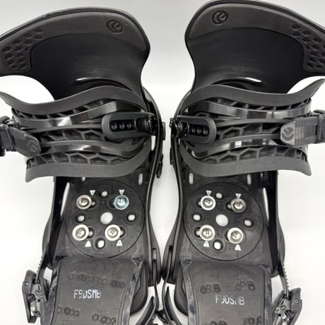 【超美品】FLUX フラックス スノーボード ビンディング DS M ベースプレート&ビス付き / #10203