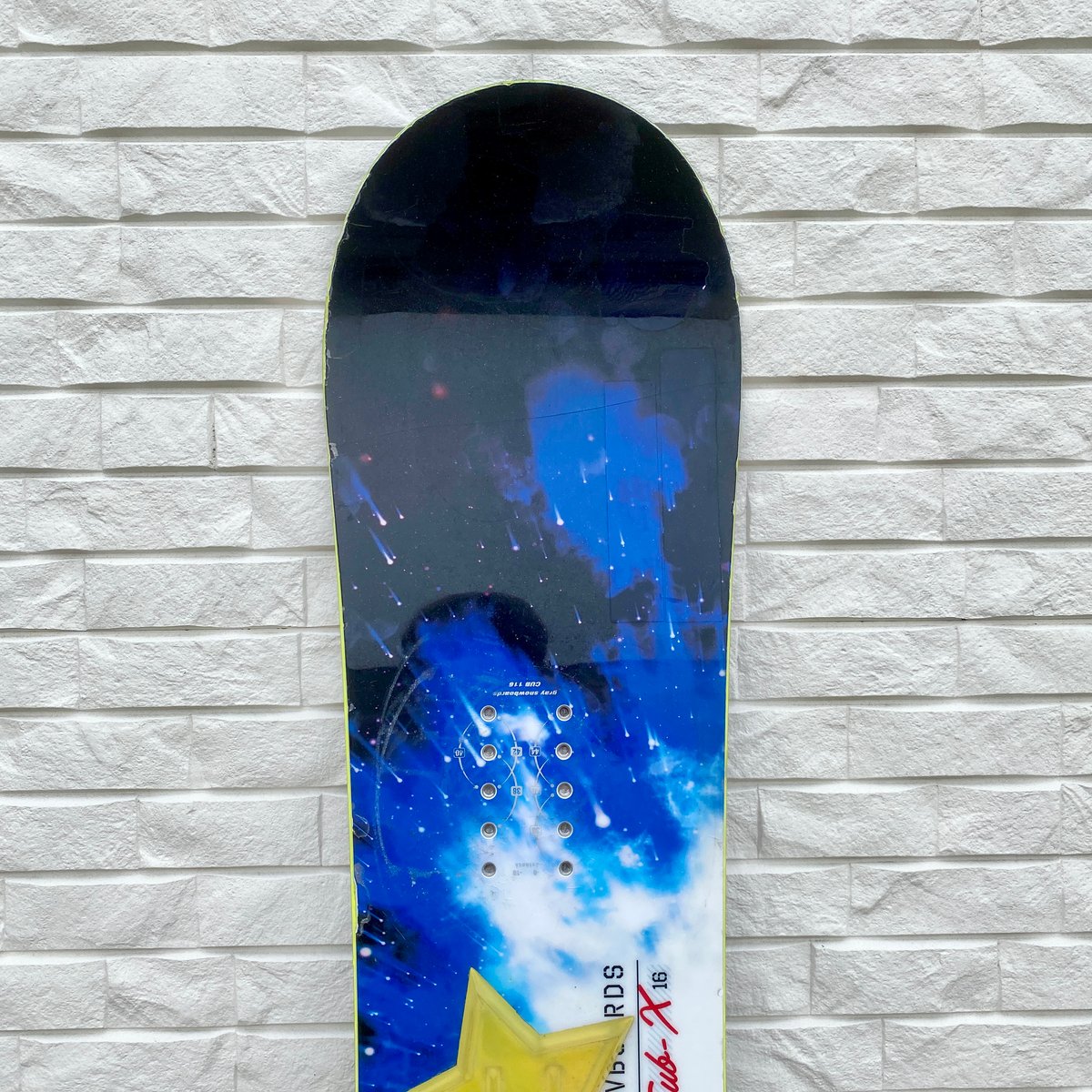 オフトレ用】GRAY グレイ CubX キッズ スノーボード 板 116 ボード