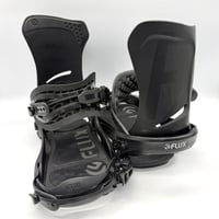【超美品】FLUX フラックス スノーボード ビンディング DS M ベースプレート&ビス付き / #10203