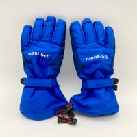 【美品】mout-bell モンベル キッズ グローブ S-M 7-9 / #10044