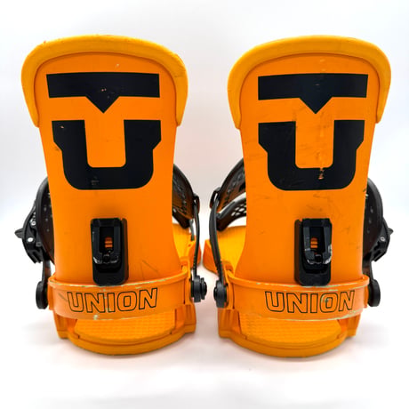 【美品】UNION ユニオン フォース スノーボード ビンディング L ベースプレート&ビス付き / #10193