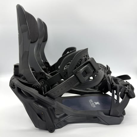 【ほぼ未使用レベル】BENTMETAL ベントメタル スーパーマチック スノーボード ビンディング L ベースプレート&ビス付き / #10177