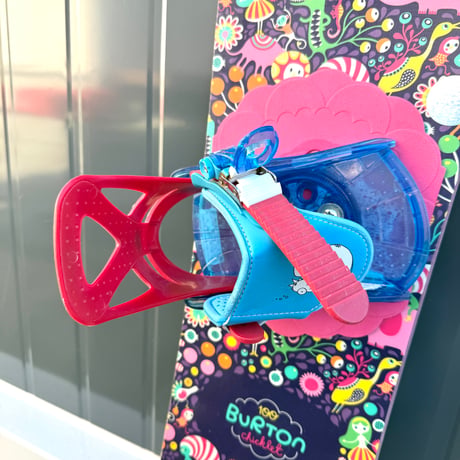 【オフトレ用】BURTON バートン Chicklet チックレット キッズ スノーボード＆ビンディング セット 100cm #20037
