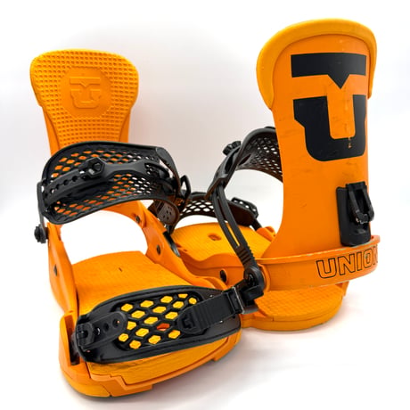 【美品】UNION ユニオン フォース スノーボード ビンディング L ベースプレート&ビス付き / #10193