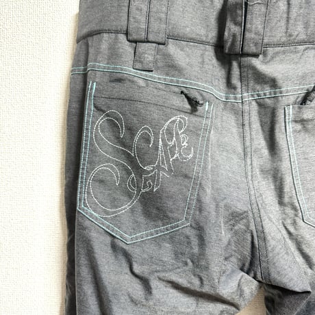 【良品】SCAPE エスケープ スノーボード ウェア パンツ ベンチレーション付き Lサイズ / #10084