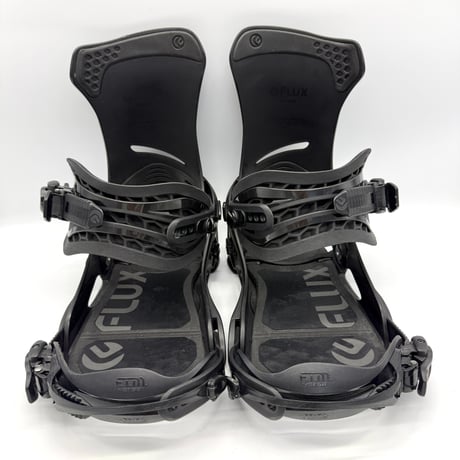 【超美品】FLUX フラックス スノーボード ビンディング DS M ベースプレート&ビス付き / #10203