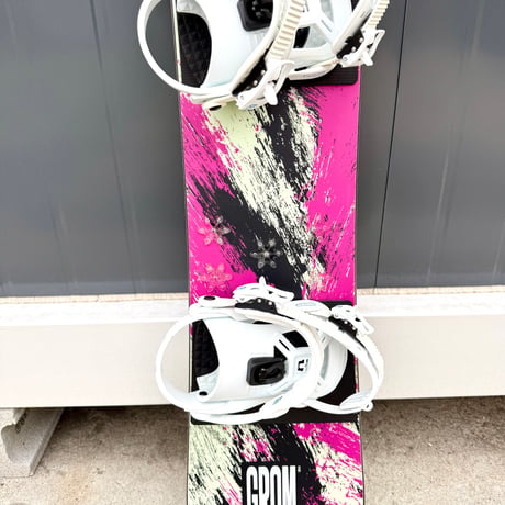【ほぼ未使用】BURTON バートン キッズ スノーボード 110 UNION ユニオン ビンディング XS ボード＆ビンディングセット / #20050