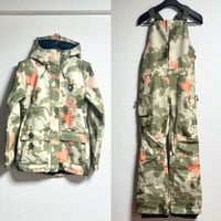 【超美品】 DC Shoes ディーシー スノーボード ウェア＆パンツ ビブパン 上下セット ベンチレーション付き Ｌサイズ / #10146