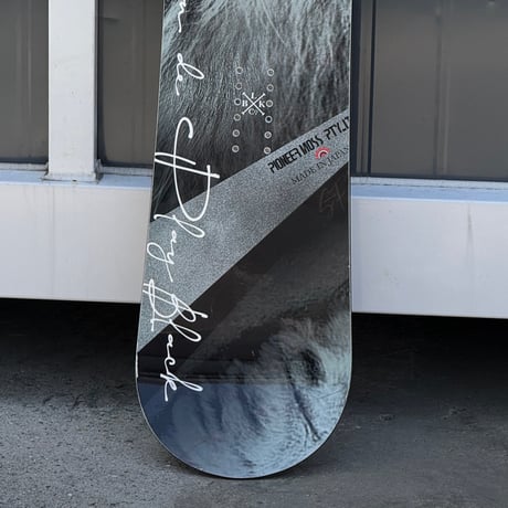 【超美品】MOSS TOTO BLACK トト ボード 板 スノーボード 147cm / #20062