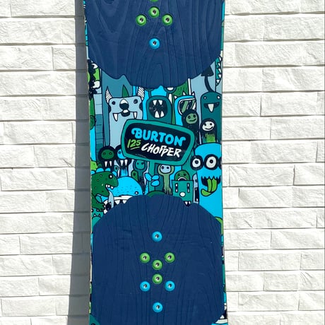 【良品】BURTON バートン チョッパー Chopper キッズ スノーボード 板 125 ボード #20004