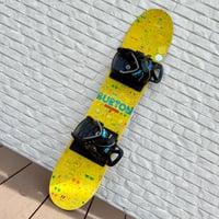 【良品】BURTON バートン アフタースクール AFTER SCHOOL キッズ スノーボード ビンディング セット 100cm  #20003-2