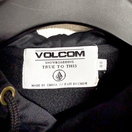 【良品】VOLCOM ボルコム スノーボード 撥水 パーカー 裏起毛 Sサイズ キッズ160サイズ / #10118