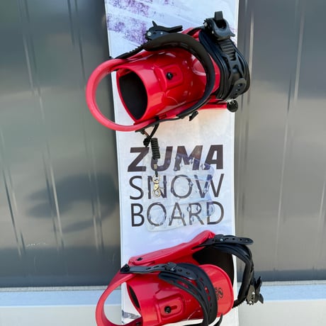 【ほぼ未使用】ZUMA ボード＆ビンディングセット 板 スノーボード 136cm Sサイズ/ #20061