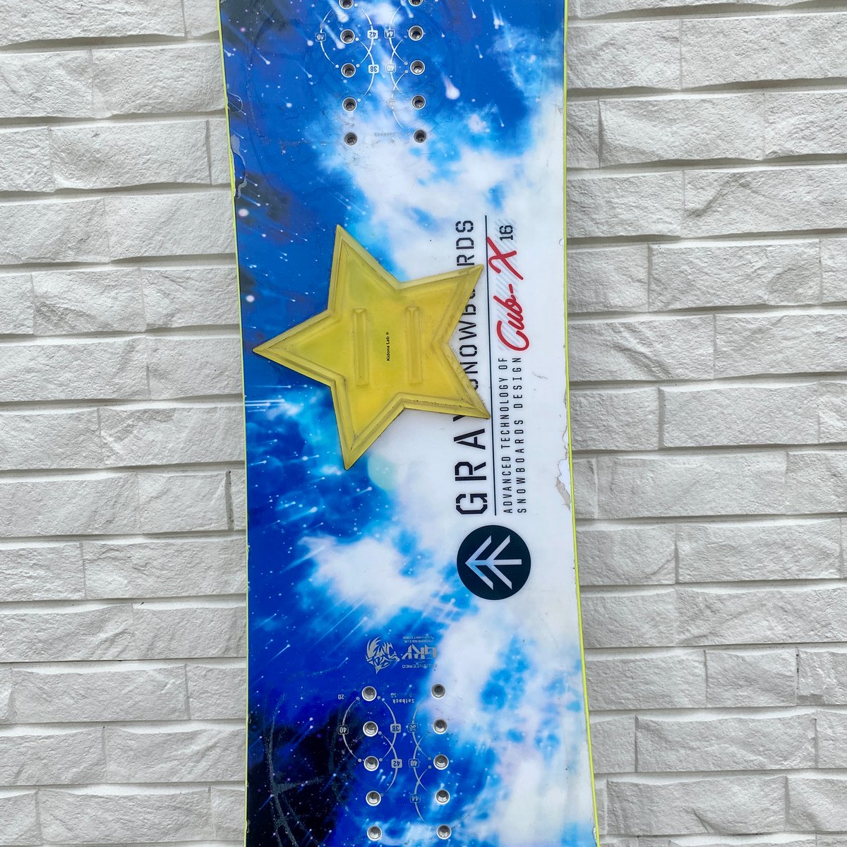 オフトレ用】GRAY グレイ CubX キッズ スノーボード 板 116 ボード