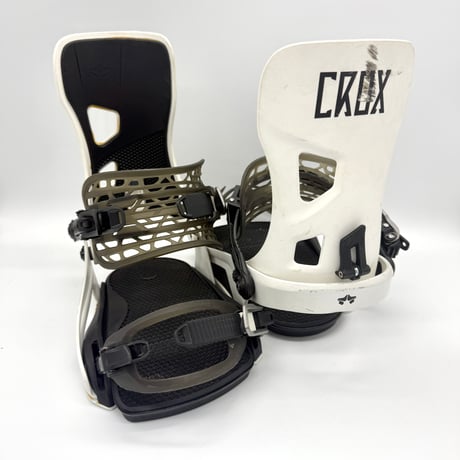 【美品】ROME ローム CRUX スノーボード ビンディング M ベースプレート&ビス付き / #10142