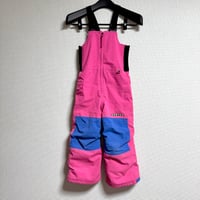 【超美品】BURTON バートン キッズ ウェア パンツ ビブパン サイズ5 110cm / #10097
