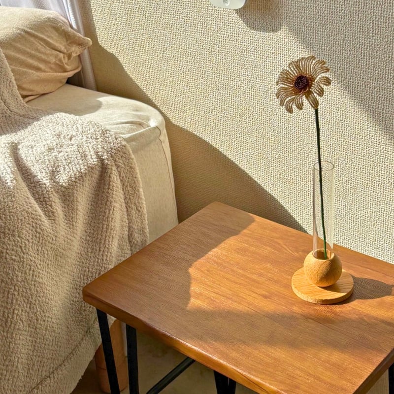 ガーベラのビーズフラワー | cocohana