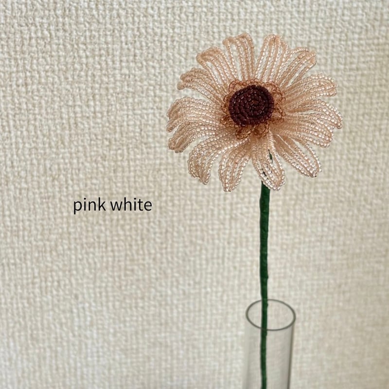 ガーベラのビーズフラワー | cocohana