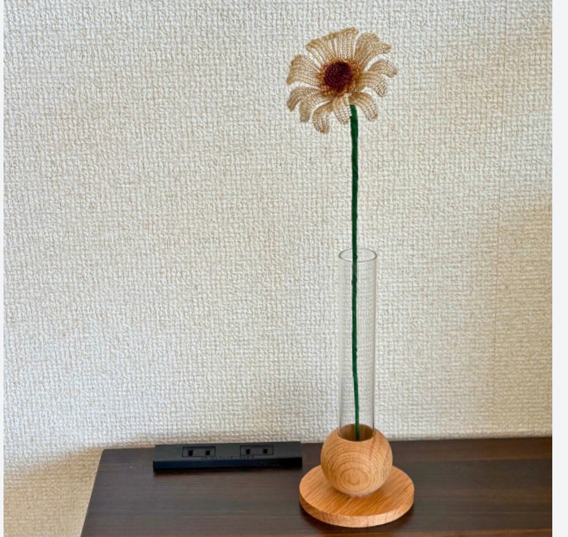 ガーベラのビーズフラワー | cocohana