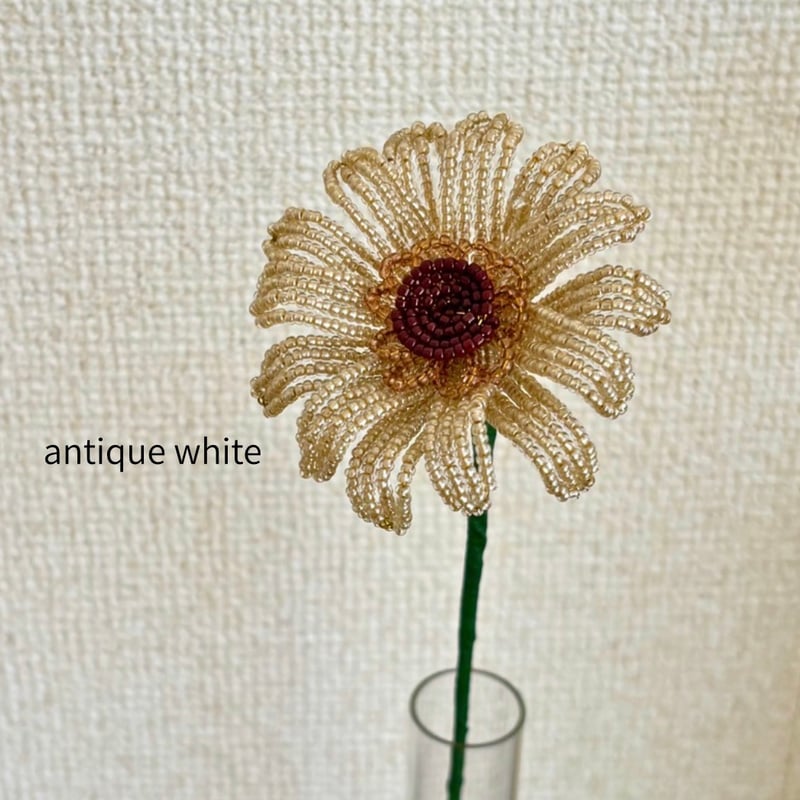 ガーベラのビーズフラワー | cocohana