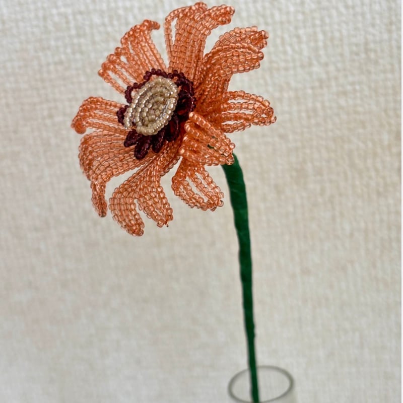 ガーベラのビーズフラワー | cocohana