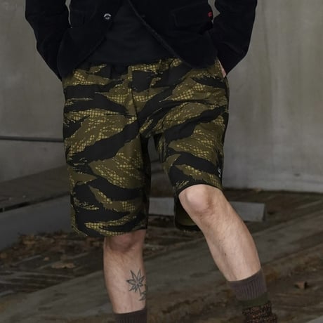【Exclusive Product】P-030 Night Tiger Camo Short