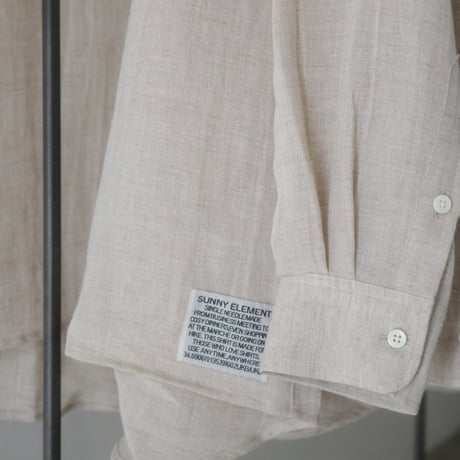 SUNNY ELEMENT Sleeping Shirt ー Oatmeal