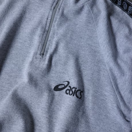 1990s asics Half Zip Pullover