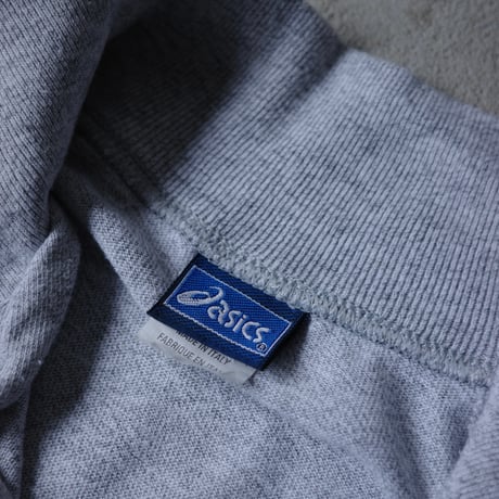 1990s asics Half Zip Pullover