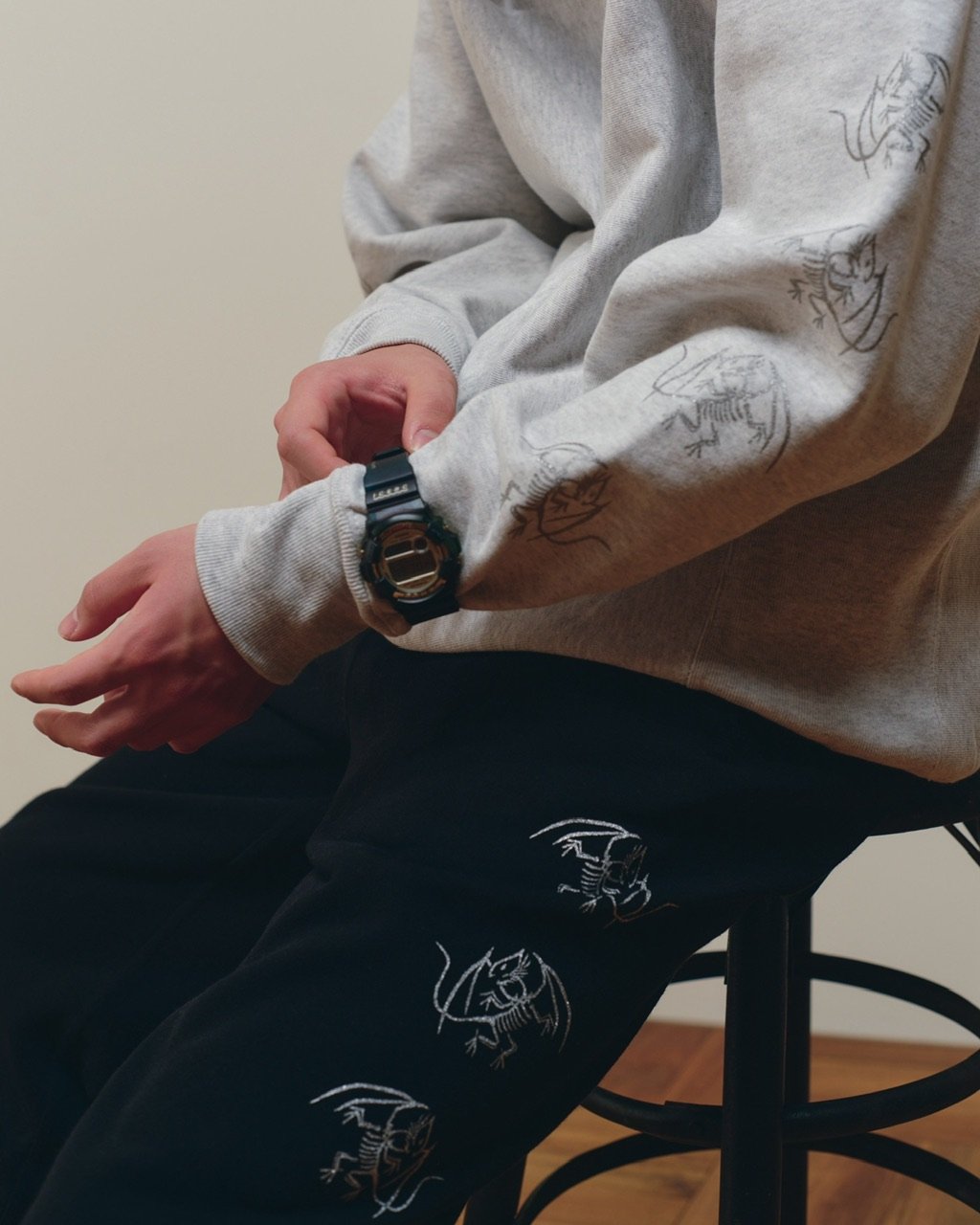 THE NERD BOY HONE DRAGON CREW SWEAT / PANT | RUNO