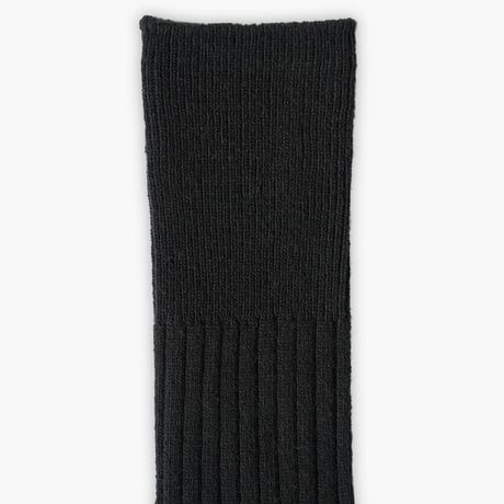 HOSIELY Rib Cashmere Wool Hi Socks