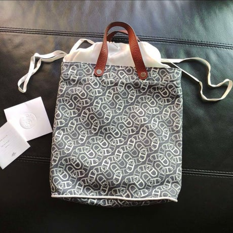 HERMES エルメス プティアッシュ シェーヌダンクル柄 ハンドバッグ 