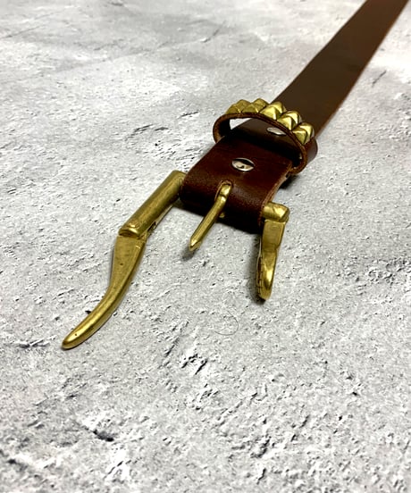 【受注生産】DISCORDANCE [Quick Release Buckle Belt] 3.4cm幅 - Brown