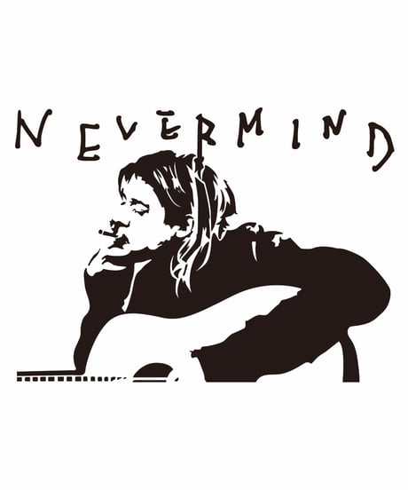 ROSÉ VINTAGE [TEE-White] Kurt Cobain