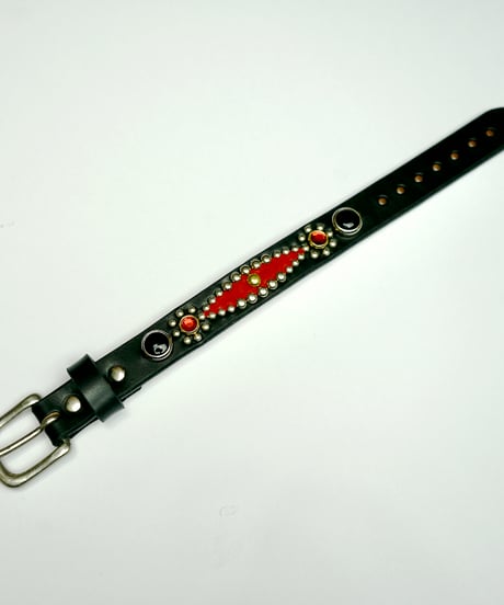 【受注生産】DISCORDANCE [WRIST BAND-Eye] 1.8cm幅 - Black