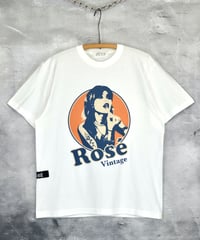 ROSÉ VINTAGE [TEE-White] LipStick Girl