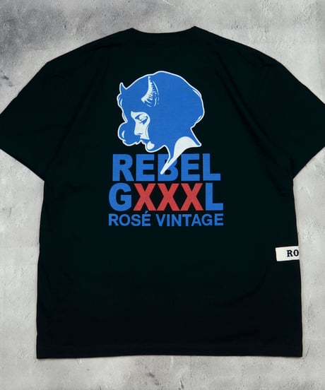 ROSÉ VINTAGE [TEE-BLACK] DEVIL GXXXL