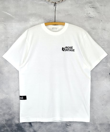 ROSÉ VINTAGE [TEE-WHITE] Bunny Girl