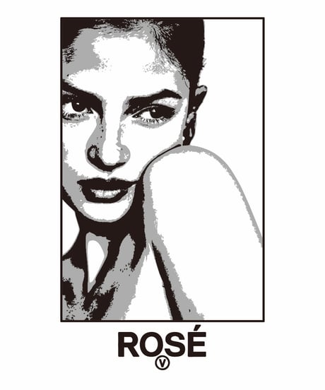 ROSÉ VINTAGE [TEE-WHITE] Girl-1