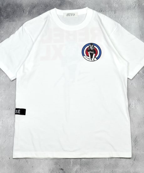 ROSÉ VINTAGE [TEE-White] REBEL GXXXL