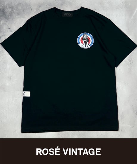 ROSÉ VINTAGE [TEE-BLACK] REBEL GXXXL